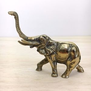 Antique Brass Elephant